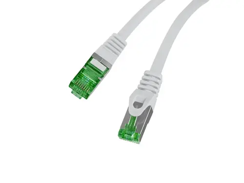 Кабел, Lanberg patch cord CAT.7 S/FTP LSZH CU 1m, grey - image 1