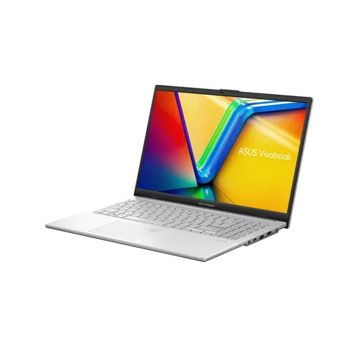 Лаптоп, Asus Vivobook Go E1504FA-BQ1866, AMD, Ryzen R5-7520U,15.6" FHD (1920x1080),16GB (on bd) DDR5 , 1TB SSD G3, AMD Radeon Graphics,Backlit ,Chiclet Keyboard, No OS, Silver - image 1