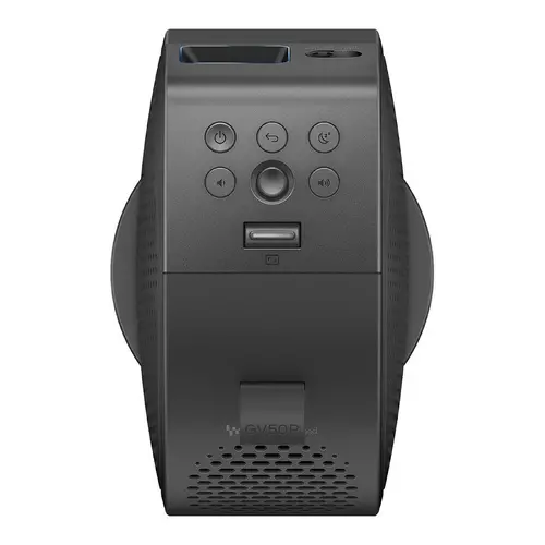 Портативен проектор BenQ GV50P BLACK, 550 lm, 1080p, Laser, REC 709, TR1.2, HDMI2.0, USB-C (USB DP/PD), Google TV, 16W (2.1CH) treVolo BT Spk, battery