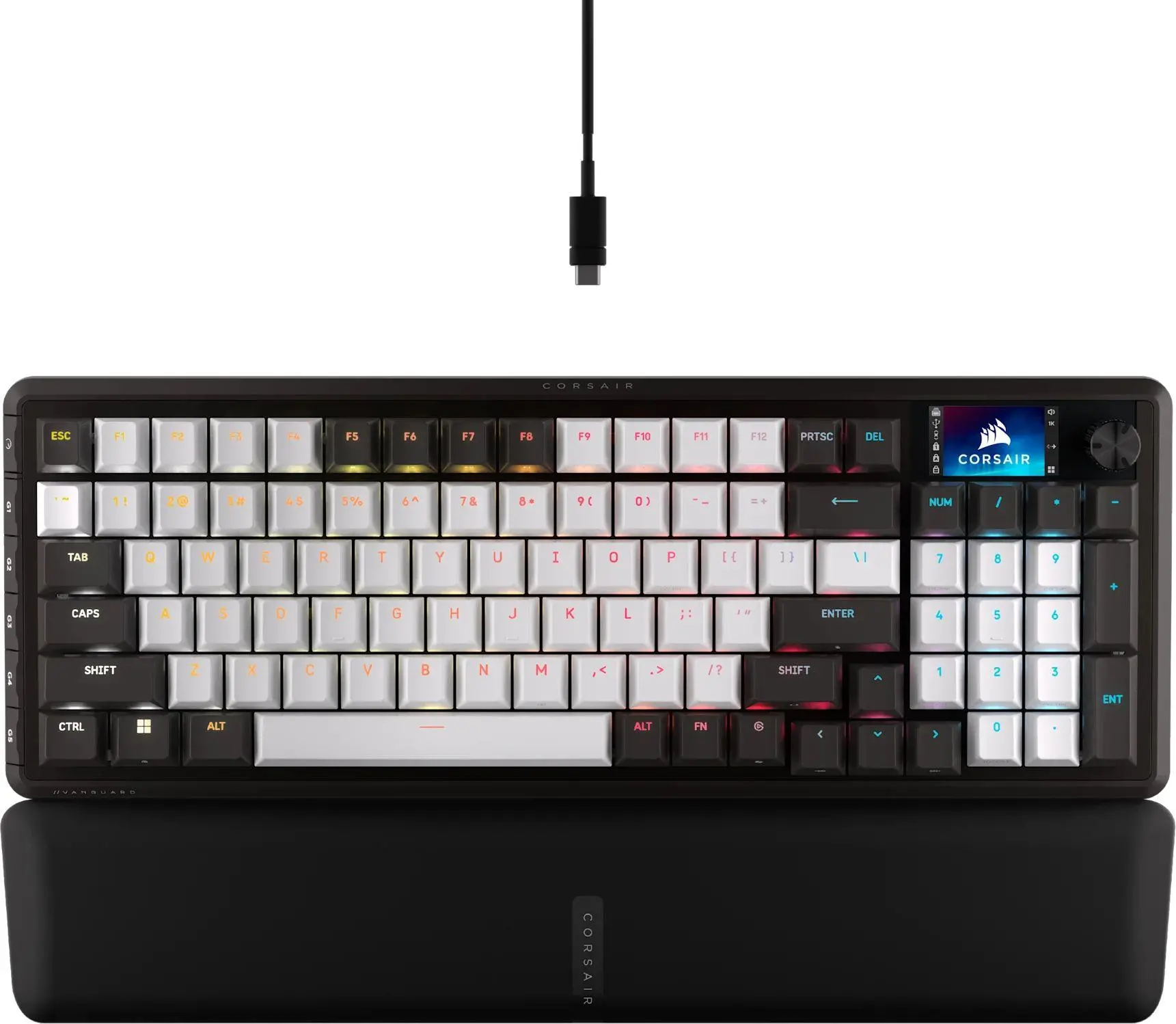 Corsair VANGUARD 96-MLX Plasma-DUAL, Gaming πληκτρολόγιο, μαύρο