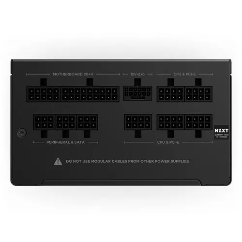 Захранващ блок NZXT C850 Core 850W 80+ Gold ATX 3.1 PCIe 5.1 - Fully Modular - image 4