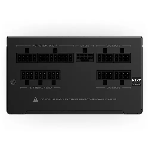 Захранващ блок NZXT C750 Core 750W 80+ Gold ATX 3.1 PCIe 5.1 - Fully Modular - image 4