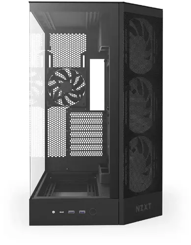 Кутия NZXT H9 Flow RGB Dual-Chamber - Black - image 4