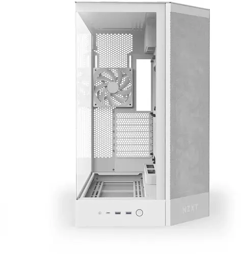 Кутия NZXT H9 Flow Dual-Chamber - White - image 1