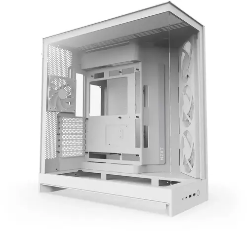 Кутия NZXT H9 Flow RGB Dual-Chamber - White - image 1