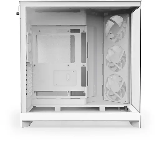Кутия NZXT H9 Flow RGB Dual-Chamber - White - image 5