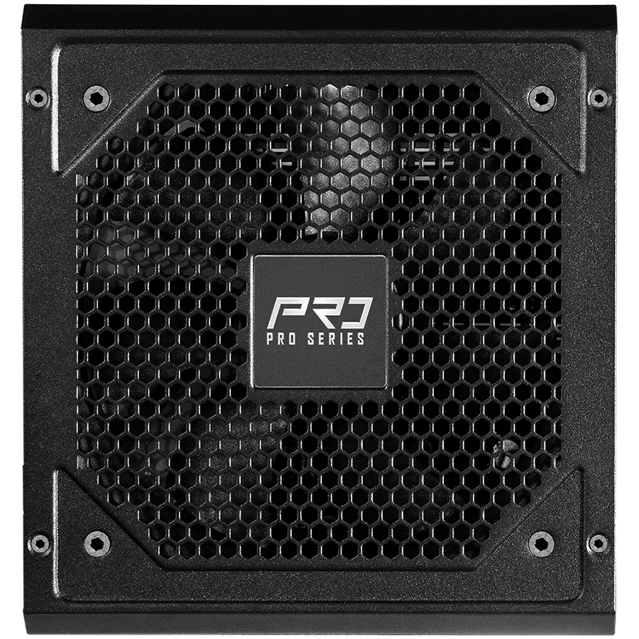 Asrock PRO-750B, 750W, 80 Plus BRONZE, Non Modular PSU, 1x EPS 12V CPU(4+4pin), 2x PCIe (6+2pin), 2x 4-pin connectors, 4x SATA, OCP, SCP, OVP, UVP, OTP, OPP protections, 120 mm Fan, ATX 3.1, 3Y warranty - image 1