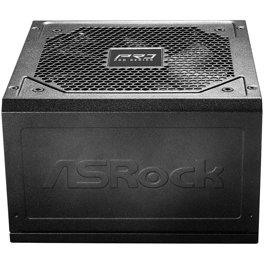 Asrock PRO-750B, 750W, 80 Plus BRONZE, Non Modular PSU, 1x EPS 12V CPU(4+4pin), 2x PCIe (6+2pin), 2x 4-pin connectors, 4x SATA, OCP, SCP, OVP, UVP, OTP, OPP protections, 120 mm Fan, ATX 3.1, 3Y warranty - image 4