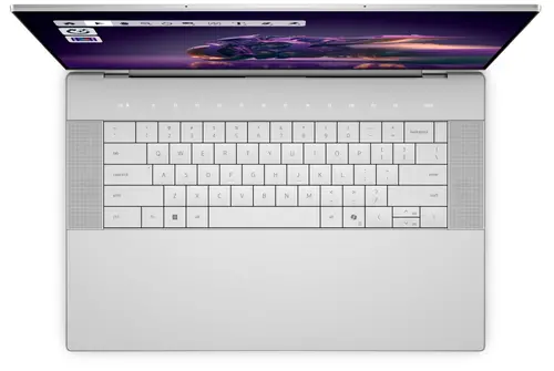 Лаптоп, Dell 16 Premium DA16250, Intel Core Ultra 9 285H (16 Cores, up to 5.4GHz Turbo), 16.3", Touch 4K OLED, 400 nit, 48-120Hz, 32GB, LPDDR5X, 7467MT/s, integrated, 1TB M.2 SSD, NVIDIA RTX  5060, 8GB GDDR7, FHD IR Cam and Mic, Wi-Fi 7, FPR, Backlit Kb, Win11 P - image 3