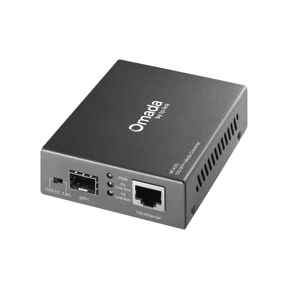 Конвертор TP-LINK MC420L, 1G/2.5G/5G/10G SFP+ медия конвертор