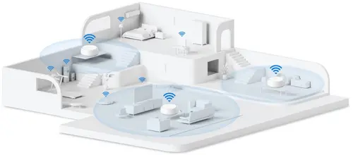 Безжичен рутер TP-LINK Deco Deco BE22(2-pack) BE3600, 2x 1GbE, Wi-Fi 7 - image 6