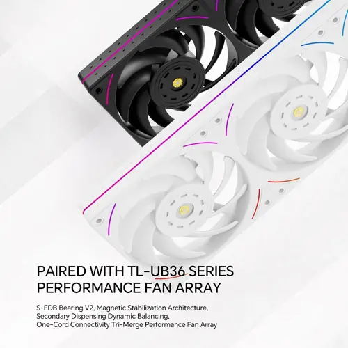Thermalright υδρόψυξη WONDER VISION 360 UB ARGB Μαύρο - Καμπύλη οθόνη OLED 6.67 inch - 5