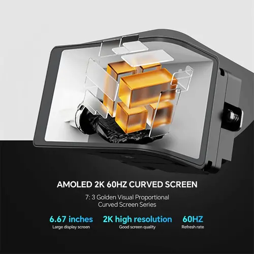 Thermalright водно охлаждане Water Cooling WONDER VISION 360 UB ARGB Black - 6.67 inch Curve OLED Display - image 5