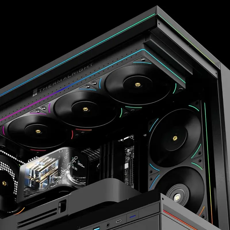Thermalright водно охлаждане Water Cooling WONDER VISION 360 UB ARGB Black - 6.67 inch Curve OLED Display - image 6