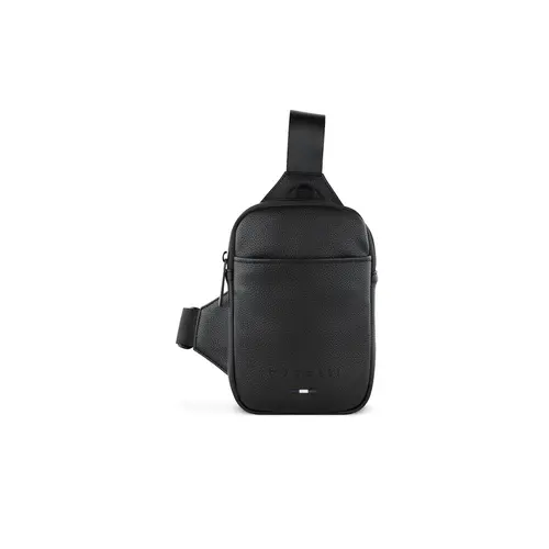 Диагонална чанта Bugatti Rico Mini, черна