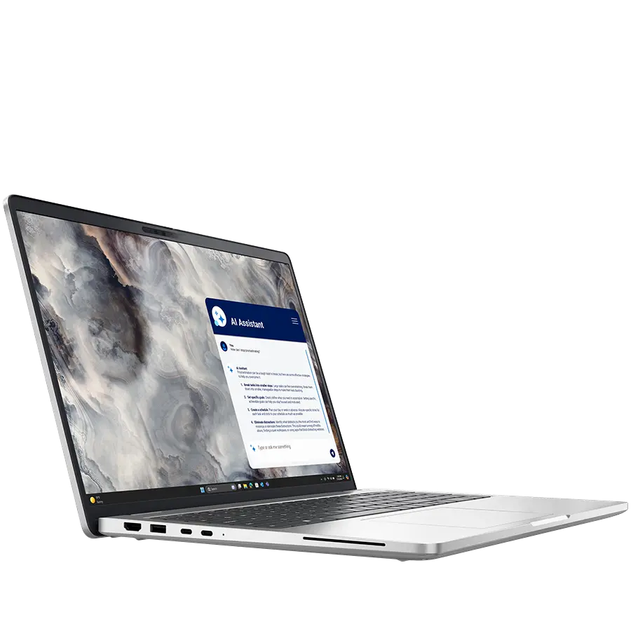 Dell Pro 16 Plus (PB16250), Intel Core 5 120U(10C, 12T, 12MB, up to 5.0GHz), 16.0"FHD+(1920x1200) NoTouch, 16GB(1x16GB) DDR5, 512GB M.2 SSD, Intel Graphics, WiFi+BT, IR Cam+Mic, BG Backlit KBD, FPR, Ubuntu, 3Y Prosupport - image 1