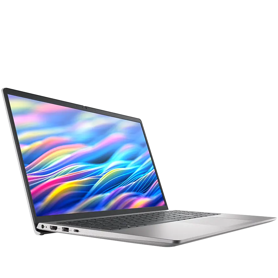 Dell Pro 15 Essential (PV15250), Intel Core 3 100U(6C, 8T, 10MB, up to 4.7GHz), 15.6" FHD(1920x1080) WVA LED, 8GB(1x8GB)DDR5, 512GB M.2 SSD, UHD Graphics, WiFi+BT, Cam+Mic, BG Non Backlit KBD, FPR, Ubuntu, 3Y ProSupport - image 1