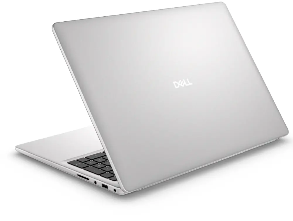 Лаптоп, Dell 16 DC16251, Intel Core 7 150U (10 cores, up to 5.4 GHz), 16.0" FHD+(1920x1200) AG 300nits, 16GB, 2x8GB, DDR5, 5200 MT/s, 512GB M.2 PCIe, Intel Graphics, Cam, FPR, Wi-Fi 6E, Backlit Kb, Win 11 Pro, Silver,Aluminium, 3Y PS - image 4