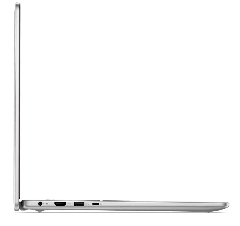 Лаптоп, Dell 16 DC16251, Intel Core 7 150U (10 cores, up to 5.4 GHz), 16.0" FHD+(1920x1200) AG 300nits, 16GB, 2x8GB, DDR5, 5200 MT/s, 512GB M.2 PCIe, Intel Graphics, Cam, FPR, Wi-Fi 6E, Backlit Kb, Win 11 Pro, Silver,Aluminium, 3Y PS - image 6
