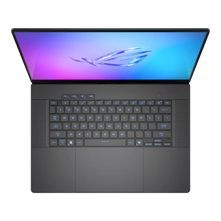 Лаптоп, Asus ROG Zephyrus 16,GU605CW-QR092XIntel Ultra 9 285H 2.9 GHz (24MB Cache, up to 5.4 GHz, 16 cores, 16 Threads),16.0 OLED WQXGA (2560X1600) 16:10 400nits(HDR 500nits) Glare , 240 Hz,LPDDR5X 64GB ( onbd) ,2TB G4,RTX5080 16GB,Wi-Fi 7 ,Backlit Chiclet Kbd - image 4