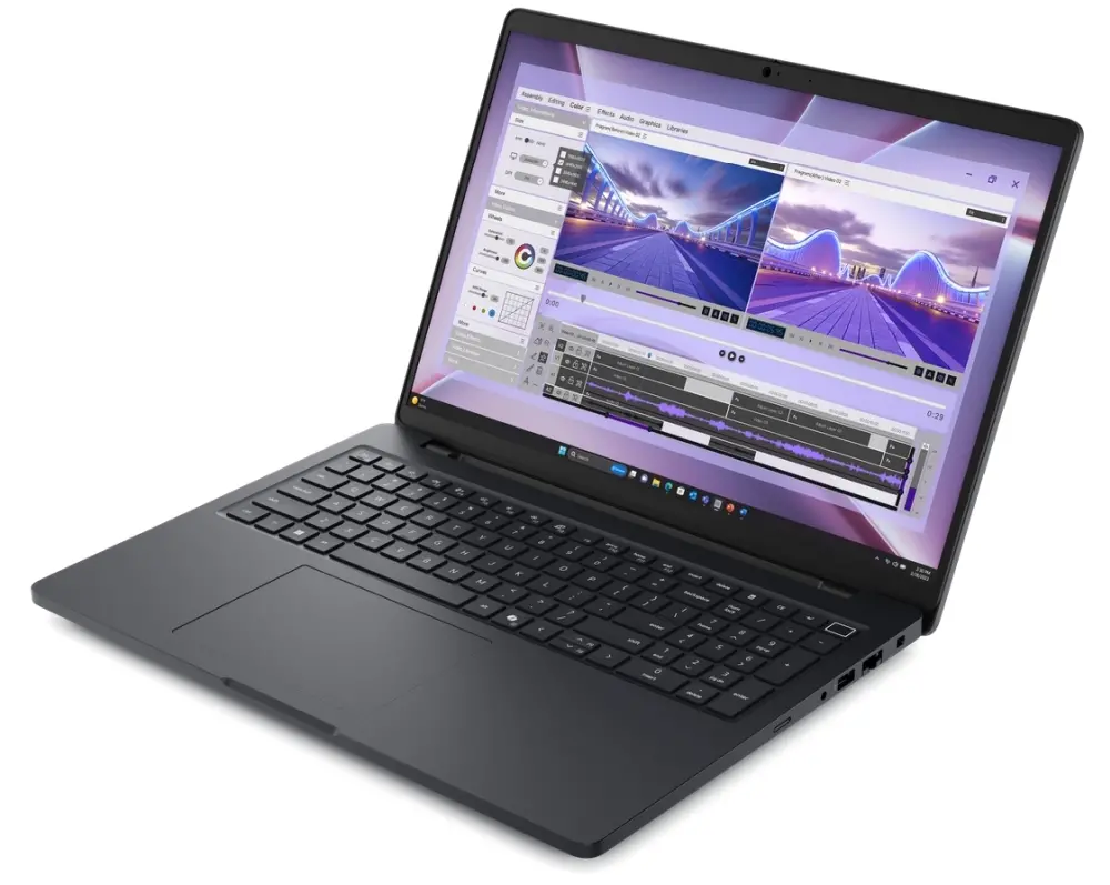 Лаптоп, Dell Pro Max 16 MC16250, Intel Ultra 7 265H, vPro Enterprise (24MB, 16 cores, up to 5.30 GHz Turbo), 16" FHD+ LCD with 300 nits, 32GB: 2x16GB, DDR5, 5600 MT/s, 1TB SSD Gen4, UMA graphic card, FHD HDR IR CAM, Wi-Fi 7, FPR, backlit,  Win 11 Pro, 3Y PS - image 1