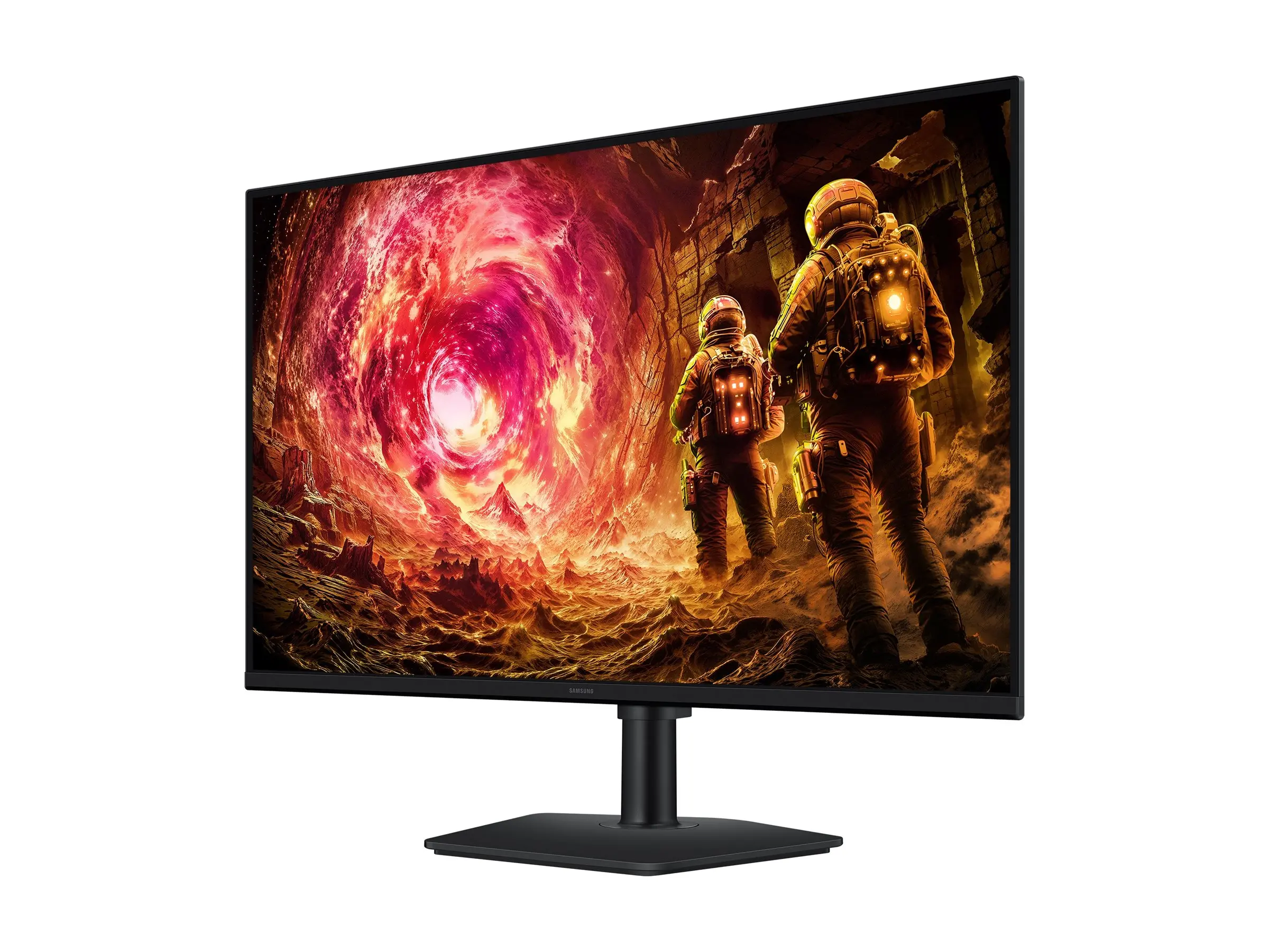 Монитор, Samsung 32FG502 32" Odyssey G5 QHD IPS 180Hz 1ms 2560x1440 DP HDMI Black - image 2