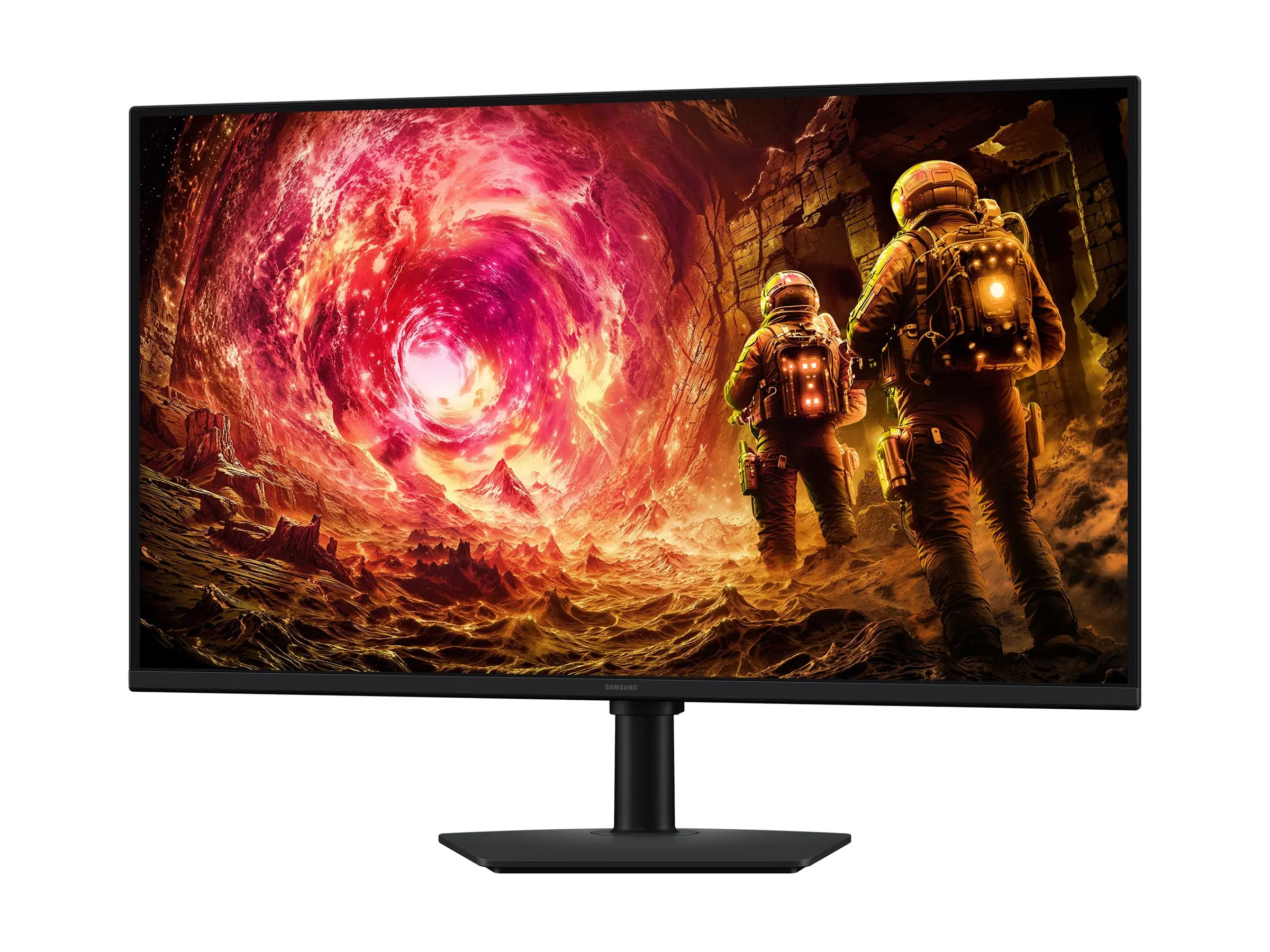 Монитор, Samsung 32FG502 32" Odyssey G5 QHD IPS 180Hz 1ms 2560x1440 DP HDMI Black - image 3