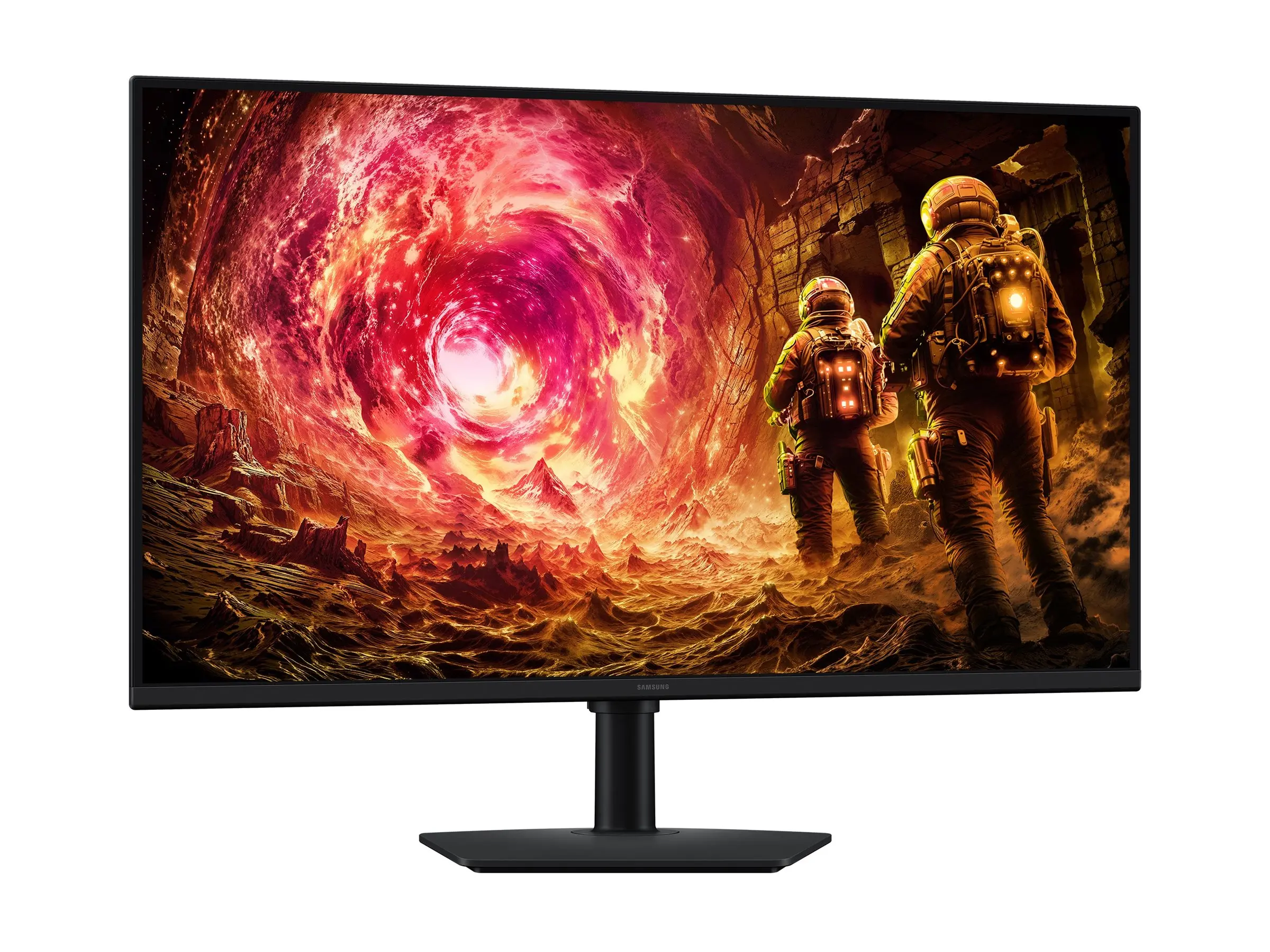 Монитор, Samsung 32FG502 32" Odyssey G5 QHD IPS 180Hz 1ms 2560x1440 DP HDMI Black - image 8