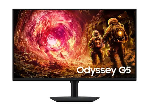 Οθόνη, Samsung 32FG502 32" Odyssey G5 QHD IPS 180Hz 1ms 2560x1440 DP HDMI Μαύρη - 1