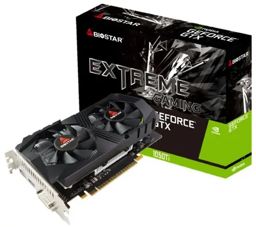 Placă video BIOSTAR GeForce GTX 1050TI 4GB GDDR5 - 1