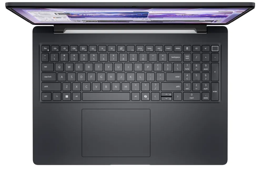 Лаптоп, Dell Pro Max 16 MC16250, Intel Ultra 7 265H, vPro Enterprise (24MB, 16 cores, up to 5.30 GHz Turbo), 16" FHD+ LCD with 300 nits, 16GB: 2x8GB, DDR5, 5600 MT/s, 512GB, M.2 2230, Gen4, UMA graphic card, FHD HDR IR CAM, Wi-Fi 7, FPR, backlit,  Win 11 Pro - image 2