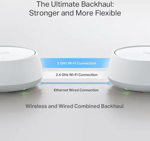 Безжичен рутер TP-LINK Deco Deco BE22(3-pack) BE3600, 2x 1GbE, Wi-Fi 7 - image 4