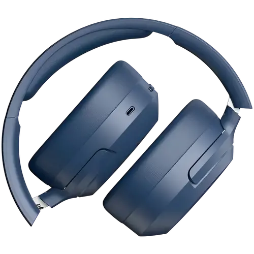 Edifier W820NB Plus v2025 Wireless Over-Ear Headphones, 40mm Dynamic Titanium-Coated Drivers, BT V6.1, ANC, Hi-Res Audio Certification, Up To 88H Battery, USB-C, Navy - image 2