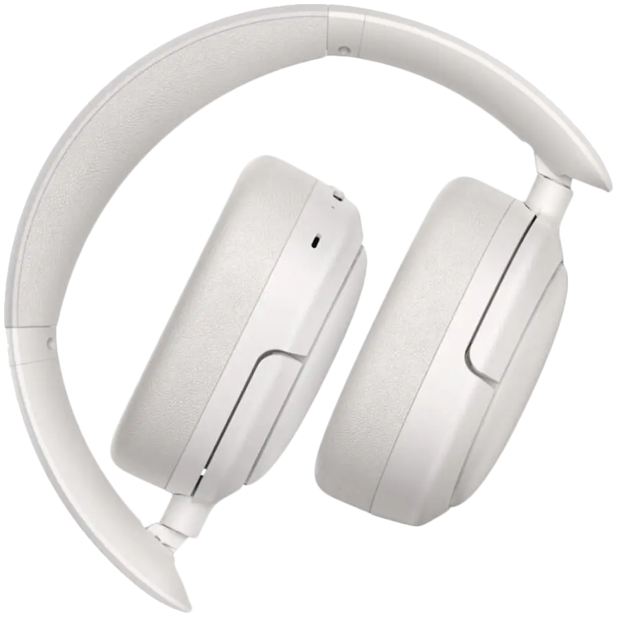 Edifier W800BT Pro Wireless Over-Ear Headphones, ANC, 40mm Dynamic Titanium-Coated Drivers, BT V5.4, Multipoint Connection, AI Call Noise Reduction, Up To 45H Battery, USB-C, Ivory - image 3