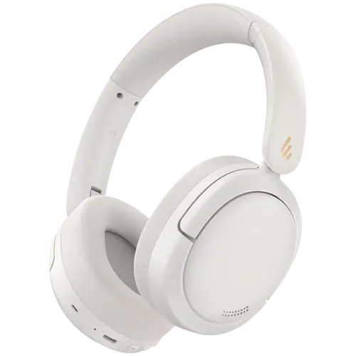 Edifier W800BT Pro Wireless Over-Ear Headphones, ANC, 40mm Dynamic Titanium-Coated Drivers, BT V5.4, Multipoint Connection, AI Call Noise Reduction, Up To 45H Battery, USB-C, Ivory
