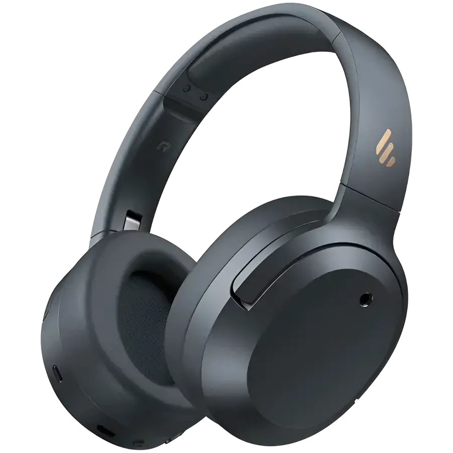 Edifier W820NB Plus v2025Wireless Over-Ear Headphones, 40mm Dynamic Titanium-Coated Drivers, BT V6.1, ANC, Hi-Res Audio Certification, Up To 88H Battery, USB-C, Dark Gray - image 1