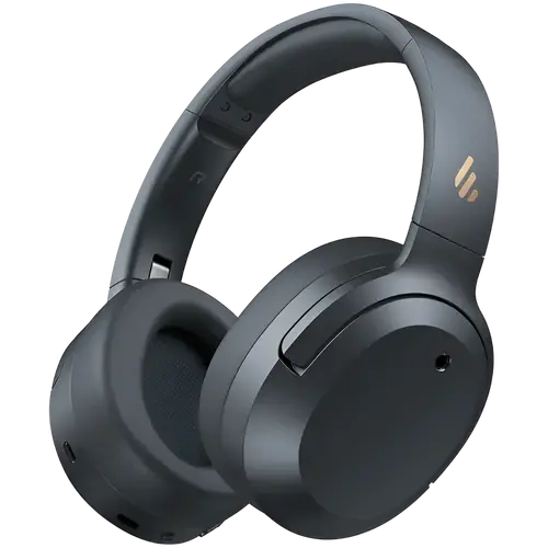 Edifier W820NB Plus v2025Wireless Over-Ear Headphones, 40mm Dynamic Titanium-Coated Drivers, BT V6.1, ANC, Hi-Res Audio Certification, Up To 88H Battery, USB-C, Dark Gray - image 1