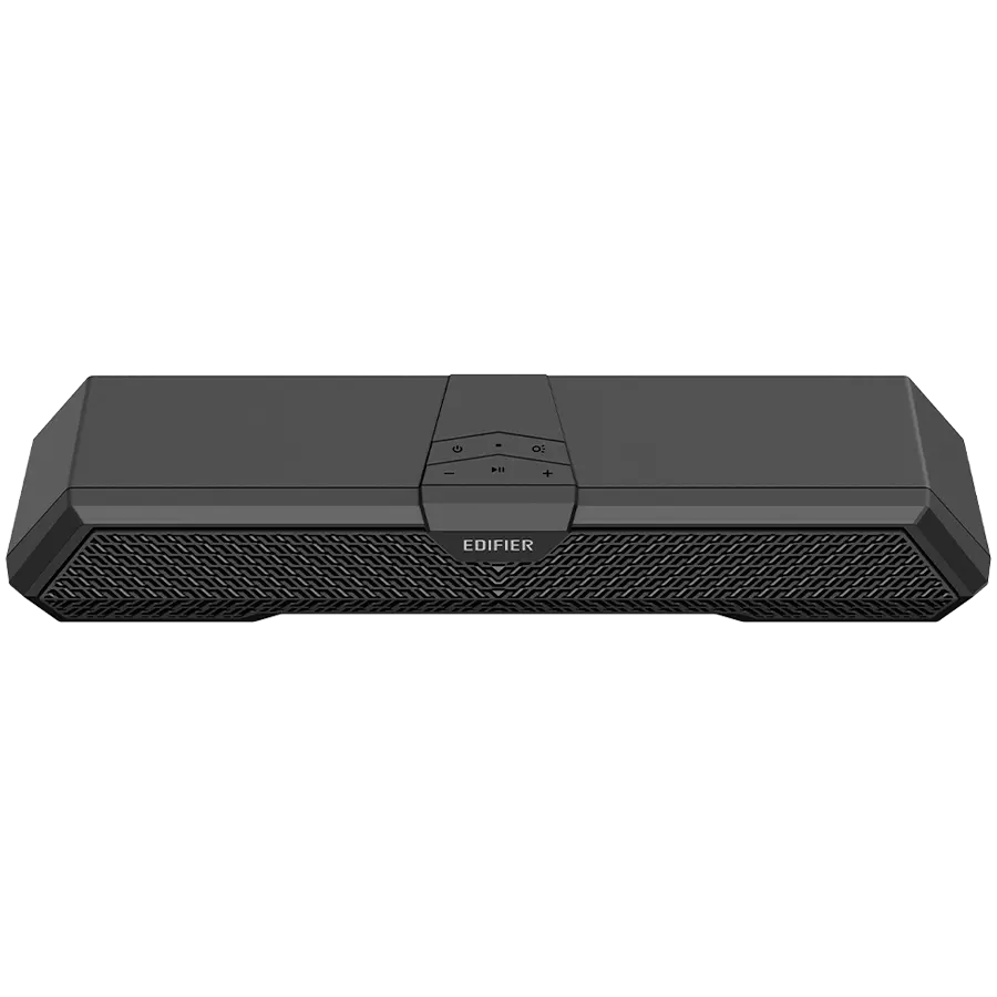 Edifier MG250 2.0 Desktop Soundbar, Bluetooth V5.3, USB-A soundcard input, 2-inch full-range drivers 5W (RMS) output, RGB light strip with companion app control, Built-in MEMS microphone with noise-cancellation, One-touch touch-panel control, Black - image 3