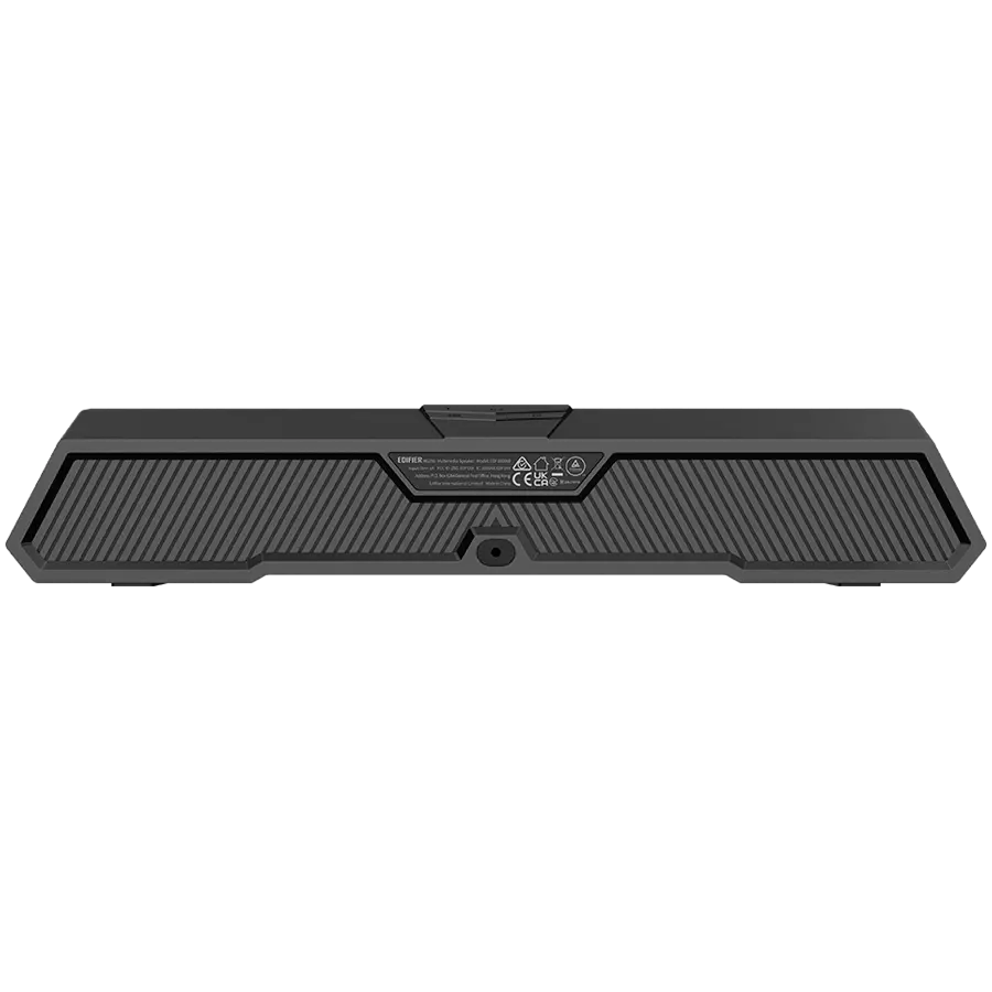 Edifier MG250 2.0 Desktop Soundbar, Bluetooth V5.3, USB-A soundcard input, 2-inch full-range drivers 5W (RMS) output, RGB light strip with companion app control, Built-in MEMS microphone with noise-cancellation, One-touch touch-panel control, Black - image 4