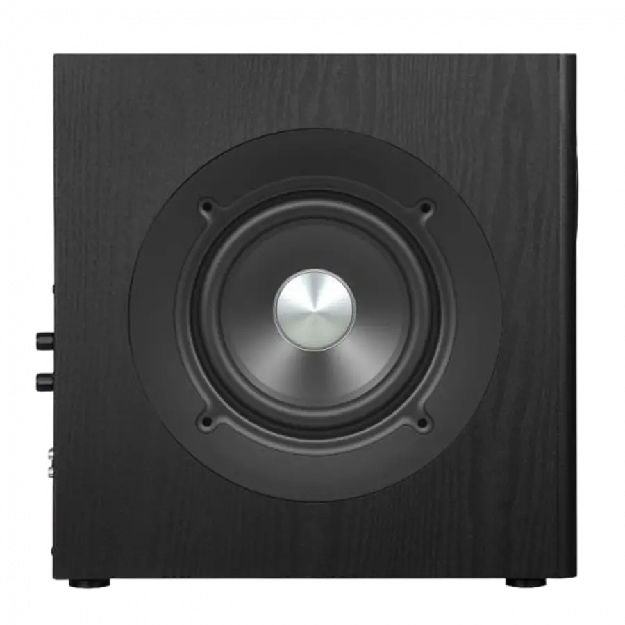 Edifier T5s Powered Subwoofer, 8-inch long-throw front-firing woofer, 70 W RMS, frequency response down to 35 Hz, RCA Signal-In , Signal-Out pass-through, low-pass filter & phase control, auto-standby feature, Black - image 4