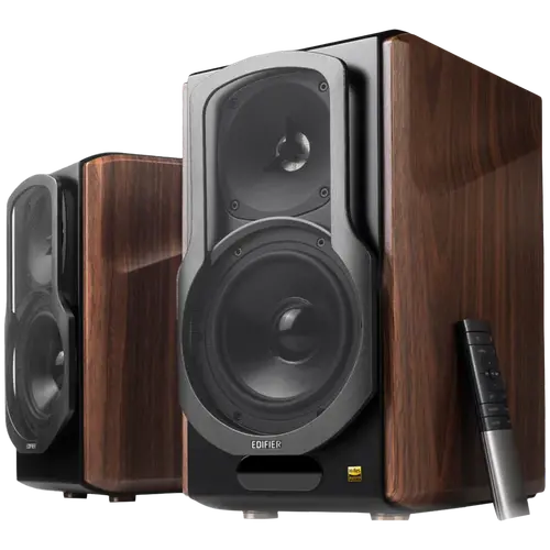 Edifier S2000MKIII Boxe active de raft, Bluetooth V5.0, Optical, Coaxial, intrări duble RCA, tweetere planare și drivere cu diafragmă din aluminiu - 1