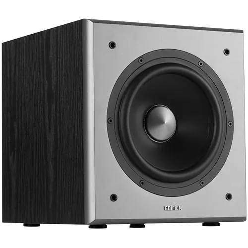 Edifier T5 Powered Subwoofer, 8" front-firing long-throw woofer, 70W RMS, low frequencies down to 38Hz, MDF cabinet with wood grain vinyl - image 2