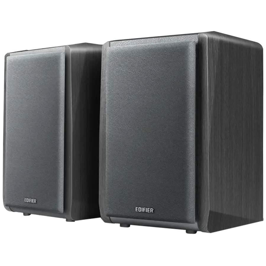 Edifier R1010BT Bookshelf Speakers, Bluetooth V5.1, Dual RCA Inputs, 4-inch Mid-Bass Drivers 0.5-inch Tweeters, 24 W RMS, Black - image 1