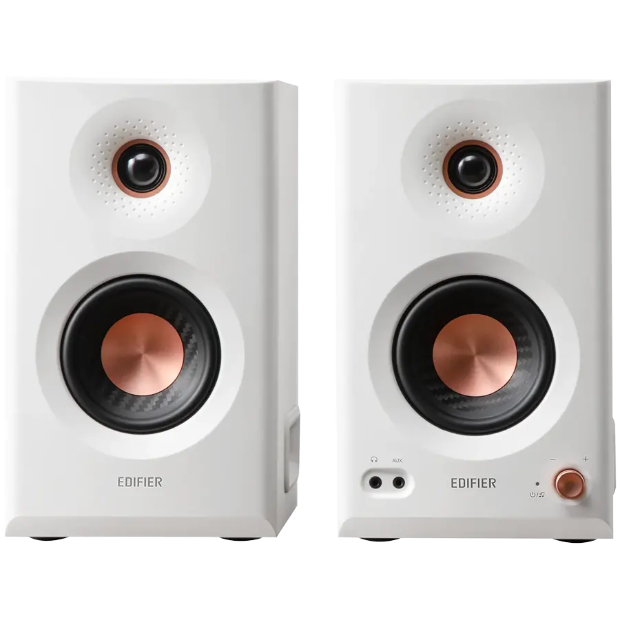Edifier MR5 Ενεργά studio monitors (Tri-amped), BT V6.0, Balanced XLR, Balanced TRS, RCA και AUX, με έξοδο ακουστικών, woofer 5 ιντσών, mid-range 3.75
