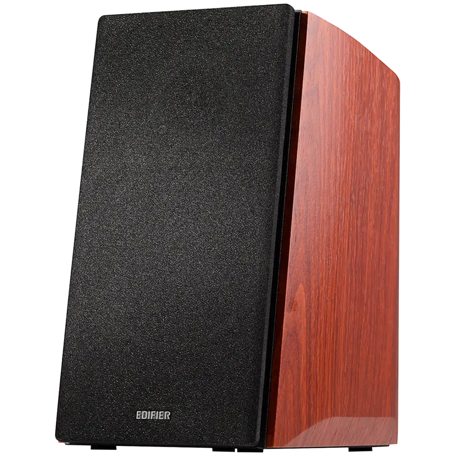 Edifier R2000DB 2.0 Bookshelf Speakers, Bluetooth, 3.5mm to RCA, Optical, 1-inch Tweeters, 5-inch Drivers, 120W (RMS), Control Knobs and Remote Control, Brown - image 2