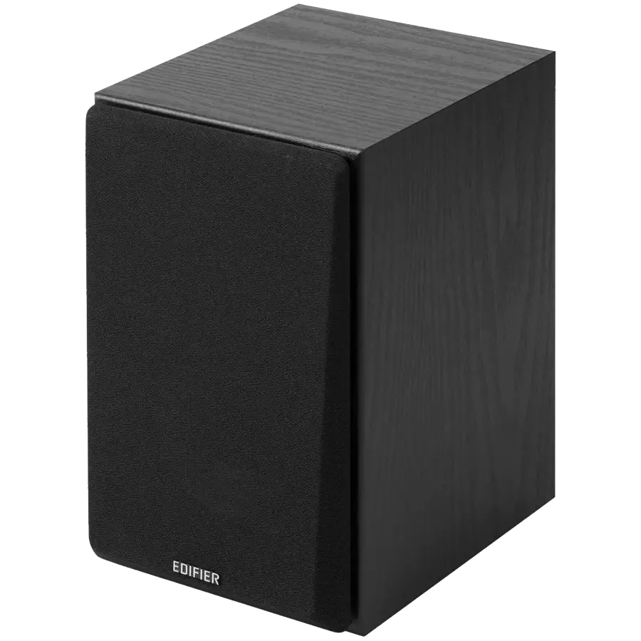 Edifier R980T 2.0 Bookshelf Speakers, Dual RCA and 3.5mm headphone output, 0.5-inch Tweeters, 4-inch Bass Drivers, 24W (RMS), Black - image 1