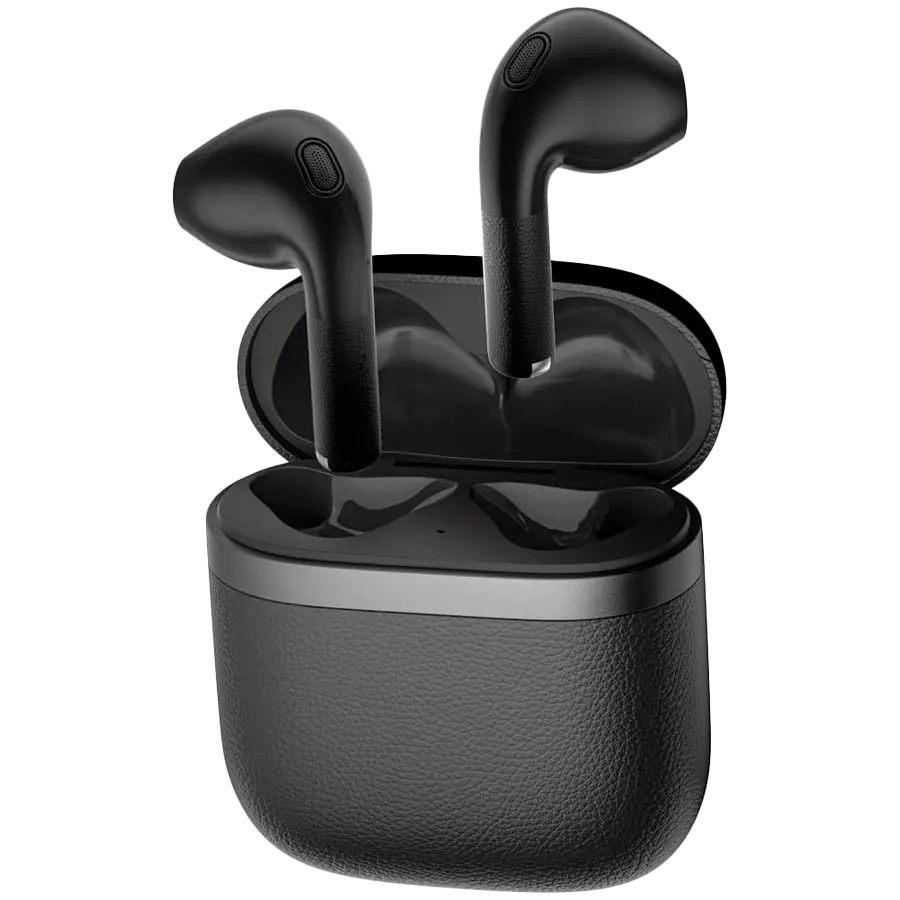 Edifier W200Ts TWS Earbuds, BT V5.3, Touch controls, Up to 22H Battery, USB-C, IP54, Black - image 1