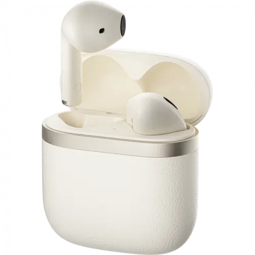 Edifier W200Ts TWS Căști earbuds, BT V5.3, comenzi touch, autonomie de până la 22 de ore, USB-C, IP54, ivoire - 1
