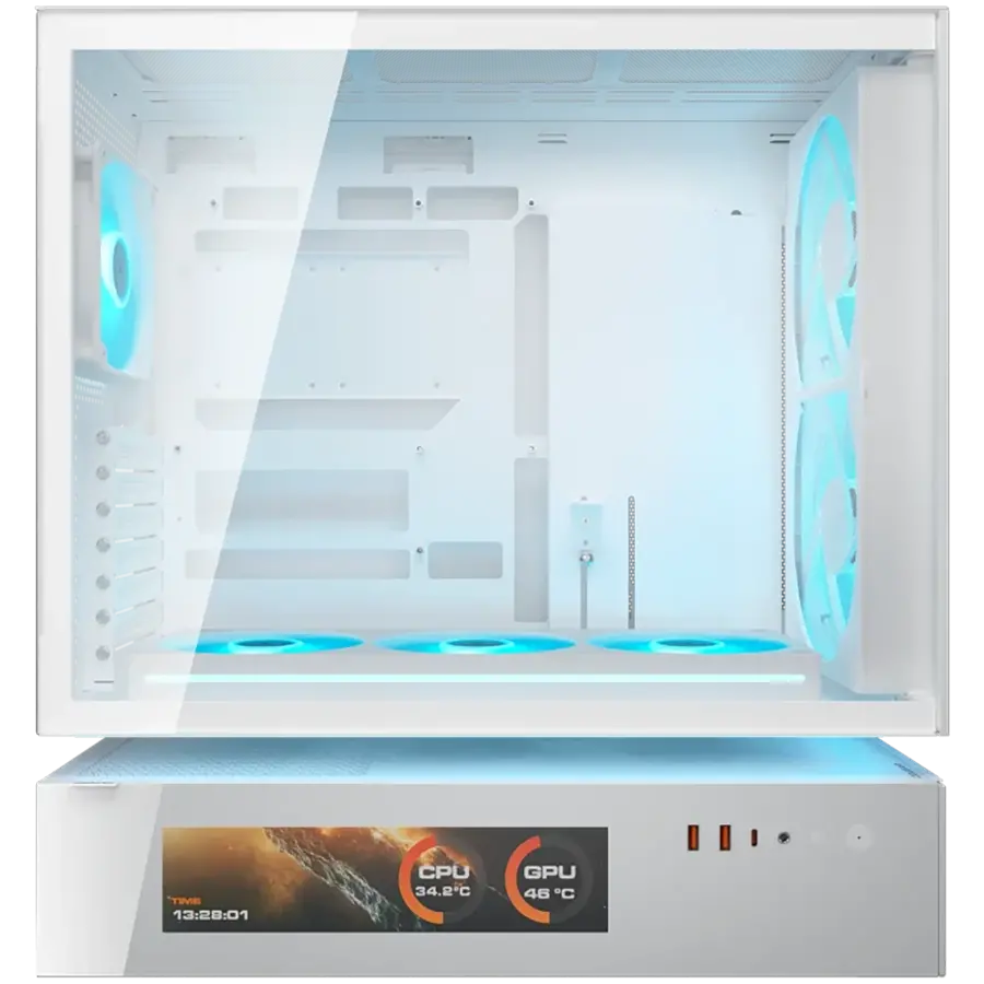 COUGAR CFV235 Mesh Vision PC Case, Mid Tower, White - image 2