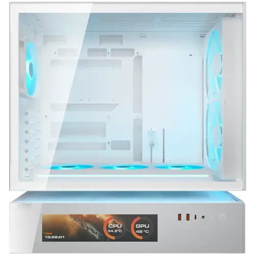 COUGAR CFV235 Mesh Vision PC Case, Mid Tower, White - image 2